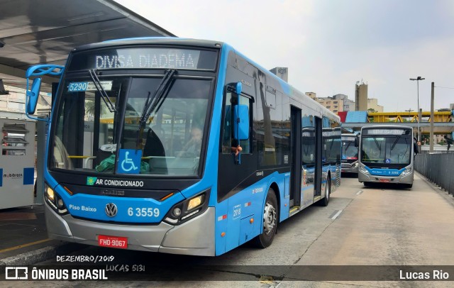 Viação Paratodos > São Jorge > Metropolitana São Paulo > Mobibrasil 6 3559 na cidade de São Paulo, São Paulo, Brasil, por Lucas Rio. ID da foto: 7372728.