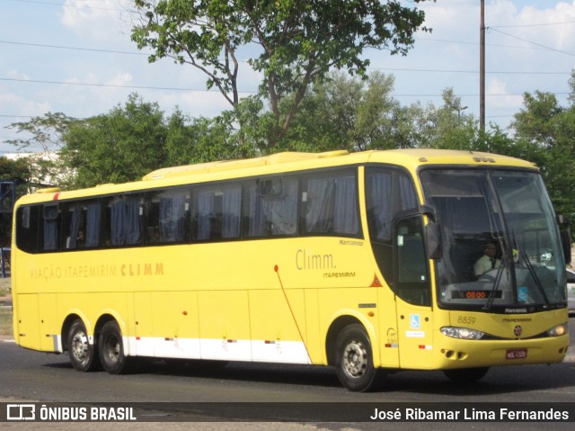 Viação Itapemirim 8859 na cidade de Teresina, Piauí, Brasil, por José Ribamar Lima Fernandes. Número da foto: #7373124.