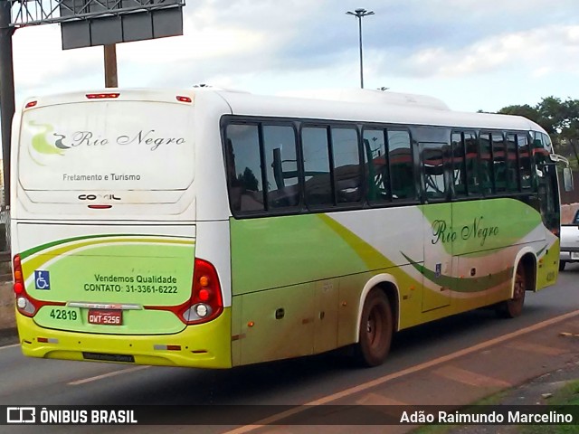 Rio Negro Fretamento e Turismo 42819 na cidade de Belo Horizonte, Minas Gerais, Brasil, por Adão Raimundo Marcelino. ID da foto: 7373935.