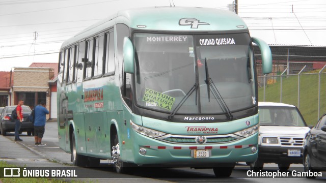 Transpisa AB 6590 na cidade de Quesada, San Carlos, Alajuela, Costa Rica, por Christopher Gamboa. ID da foto: 7372976.