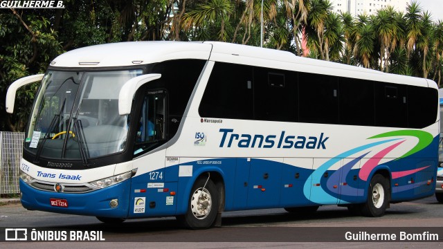 Trans Isaak Turismo 1274 na cidade de Curitiba, Paraná, Brasil, por Guilherme Bomfim. Número da foto: #7372303.