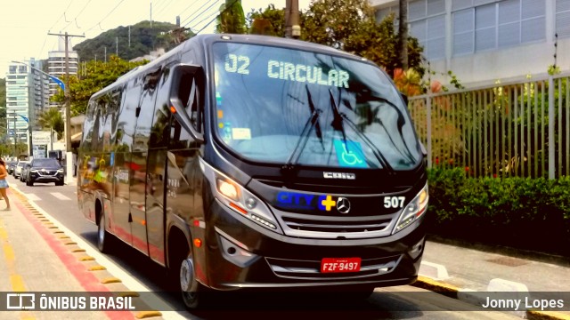 City Transporte Urbano Intermodal - Guarujá 507 na cidade de Guarujá, São Paulo, Brasil, por Jonny Lopes. Número da foto: #7374313.