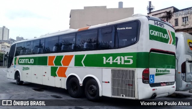 Empresa Gontijo de Transportes 14415 na cidade de Belo Horizonte, Minas Gerais, Brasil, por Vicente de Paulo Alves. Número da foto: #7373667.