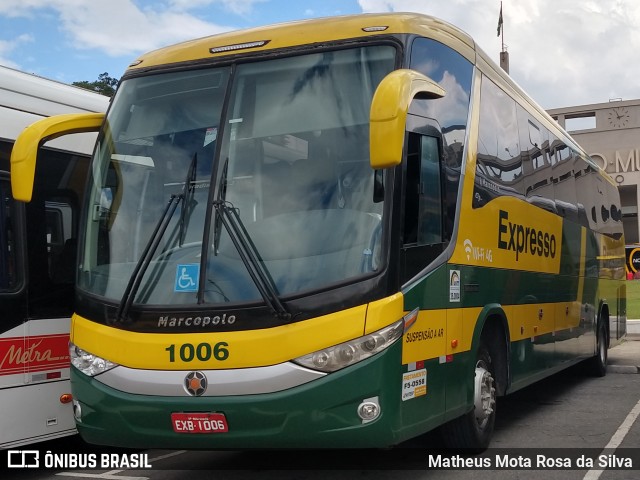 Expresso Brasileiro 1006 na cidade de São Paulo, São Paulo, Brasil, por Matheus Mota Rosa da Silva. ID da foto: 7291225.