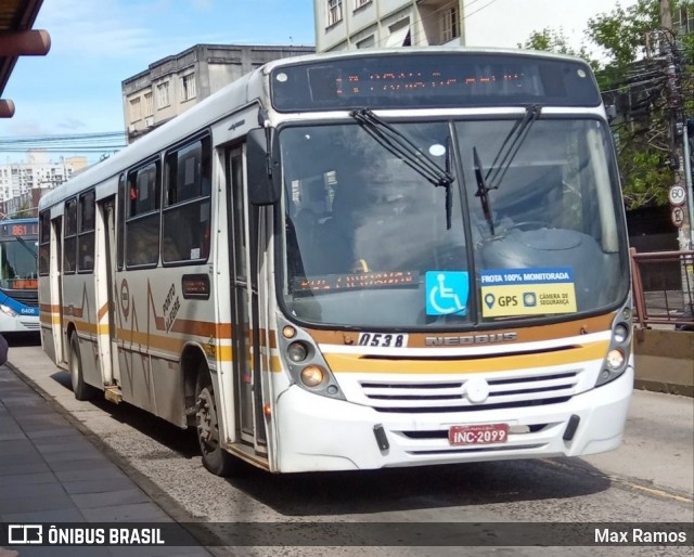 Companhia Carris Porto-Alegrense 0538 na cidade de Porto Alegre, Rio Grande do Sul, Brasil, por Max Ramos. Número da foto: #7291584.
