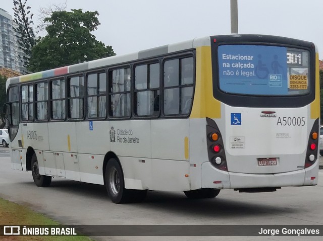 Tijuquinha - Auto Viação Tijuca A50005 na cidade de Rio de Janeiro, Rio de Janeiro, Brasil, por Jorge Gonçalves. Número da foto: #7289546.