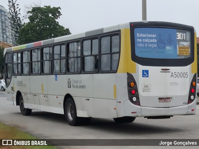 Tijuquinha - Auto Viação Tijuca A50005 na cidade de Rio de Janeiro, Rio de Janeiro, Brasil, por Jorge Gonçalves. ID da foto: 7289546.