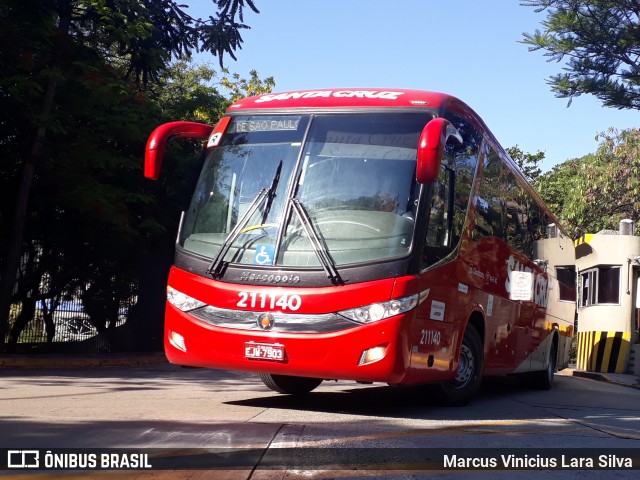 Viação Santa Cruz 211140 na cidade de São Paulo, São Paulo, Brasil, por Marcus Vinicius Lara Silva. Número da foto: #7290572.