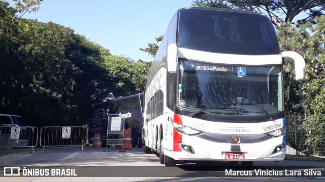 Auto Viação Catarinense 319319 na cidade de São Paulo, São Paulo, Brasil, por Marcus Vinicius Lara Silva. Número da foto: #7290601.