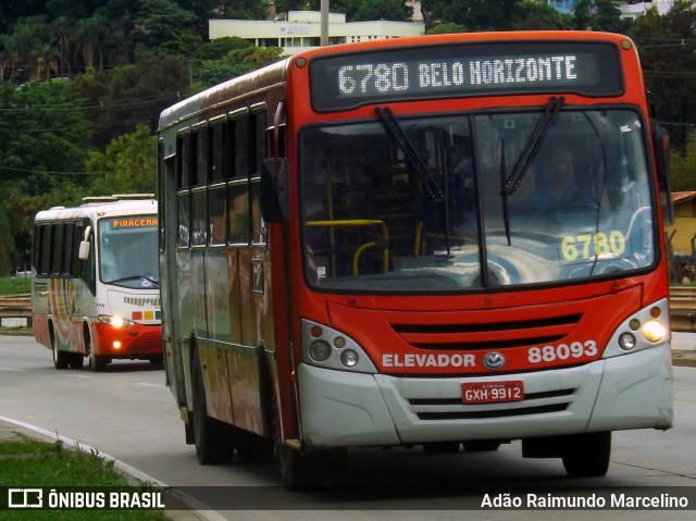 Viação Novo Retiro 88093 na cidade de Belo Horizonte, Minas Gerais, Brasil, por Adão Raimundo Marcelino. ID da foto: 7291636.