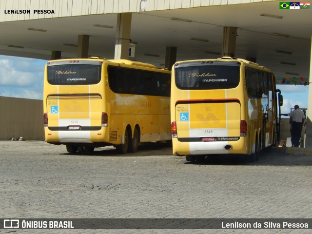 Viação Itapemirim 5545 na cidade de Caruaru, Pernambuco, Brasil, por Lenilson da Silva Pessoa. ID da foto: 7292196.