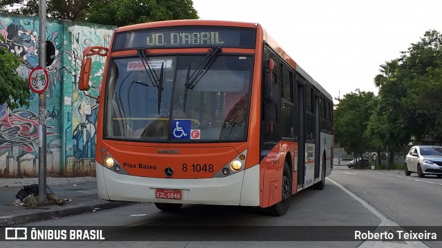 TRANSPPASS - Transporte de Passageiros 8 1048 na cidade de São Paulo, São Paulo, Brasil, por Roberto Teixeira. ID da foto: 7292241.