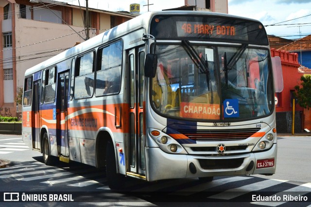 Transportes Coletivos Grande Bauru 2113 na cidade de Bauru, São Paulo, Brasil, por Eduardo Ribeiro. Número da foto: #7292370.