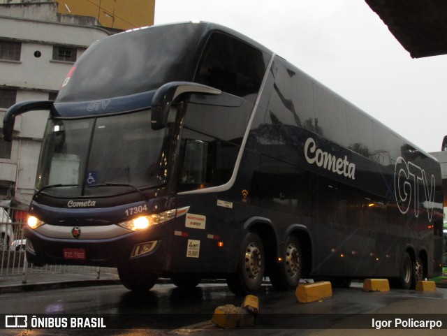 Viação Cometa 17304 na cidade de Belo Horizonte, Minas Gerais, Brasil, por Igor Policarpo. Número da foto: #7291596.