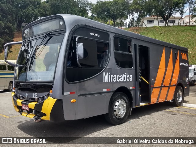Viação Miracatiba 419 na cidade de São Paulo, São Paulo, Brasil, por Gabriel Oliveira Caldas da Nobrega. Número da foto: #7289512.