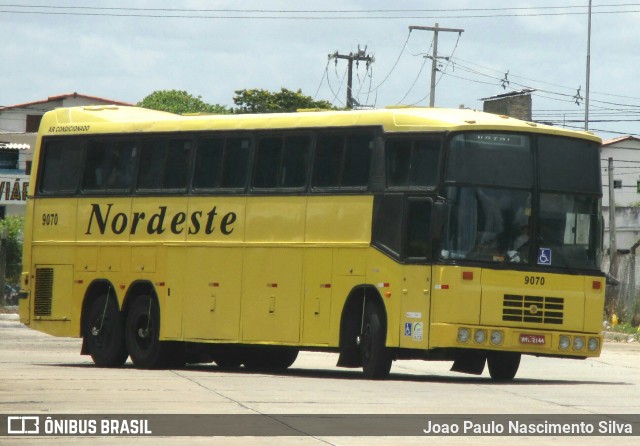 Viação Nordeste 9070 na cidade de Natal, Rio Grande do Norte, Brasil, por Joao Paulo Nascimento Silva. Número da foto: #7290952.