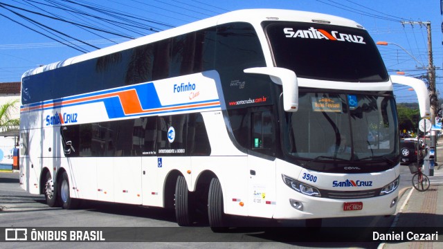 VUSC - Viação União Santa Cruz 3500 na cidade de Balneário Camboriú, Santa Catarina, Brasil, por Daniel Cezari. ID da foto: 7291269.