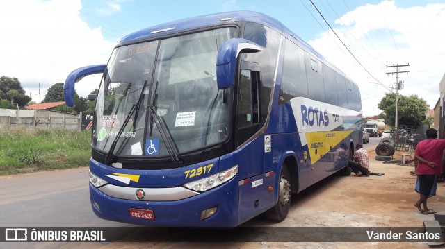 RodeRotas - Rotas de Viação do Triângulo 72317 na cidade de Pires do Rio, Goiás, Brasil, por Vander Santos. Número da foto: #7291518.