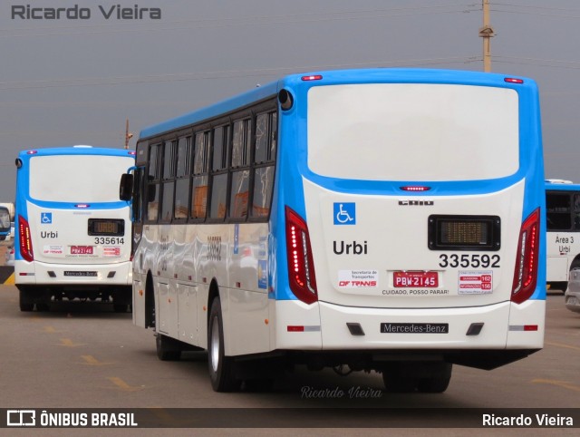 Urbi Mobilidade Urbana 335592 na cidade de Samambaia, Distrito Federal, Brasil, por Ricardo Vieira. ID da foto: 7291852.