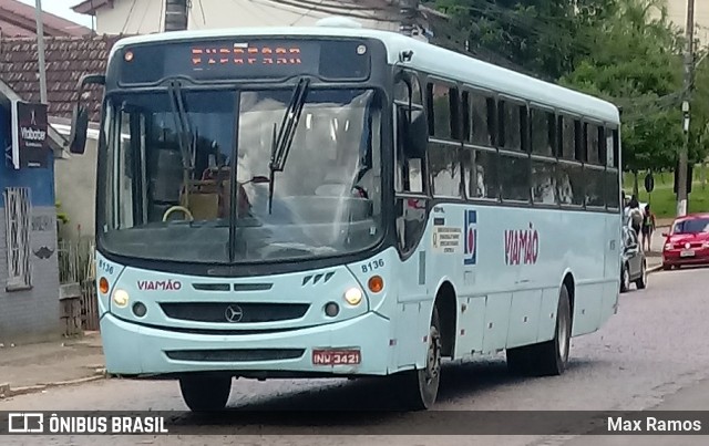 Empresa de Transporte Coletivo Viamão 8136 na cidade de Viamão, Rio Grande do Sul, Brasil, por Max Ramos. Número da foto: #7377042.