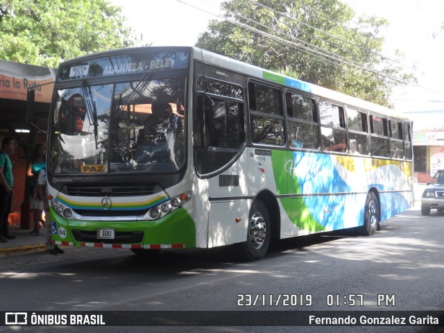 Transcambal - Autotransportes Cambronero Alfaro 04 na cidade de Alajuela, Alajuela, Alajuela, Costa Rica, por Fernando Gonzalez Garita. ID da foto: 7377835.