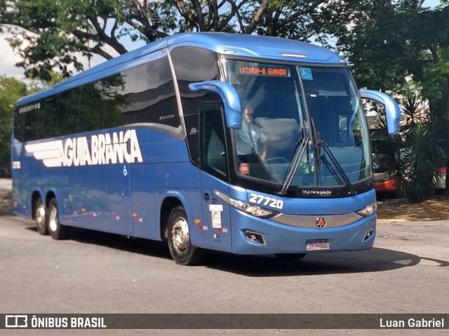 Viação Águia Branca 27720 na cidade de Vitória, Espírito Santo, Brasil, por Luan Gabriel. Número da foto: #7377404.