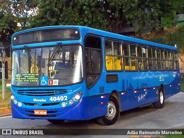 SM Transportes 40402 na cidade de Belo Horizonte, Minas Gerais, Brasil, por Adão Raimundo Marcelino. Número da foto: #7377385.