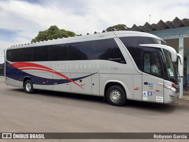 Viação Garcia 7198 na cidade de Alto Paraná, Paraná, Brasil, por Robyson Garcia. Número da foto: #7376078.
