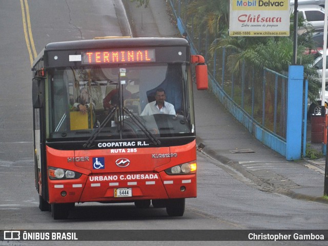 Coopatrac AB 6444 na cidade de Quesada, San Carlos, Alajuela, Costa Rica, por Christopher Gamboa. Número da foto: #7376421.