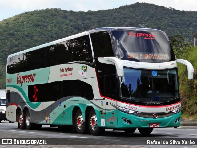 Expressa Turismo 55500 na cidade de Petrópolis, Rio de Janeiro, Brasil, por Rafael da Silva Xarão. Número da foto: #7377625.