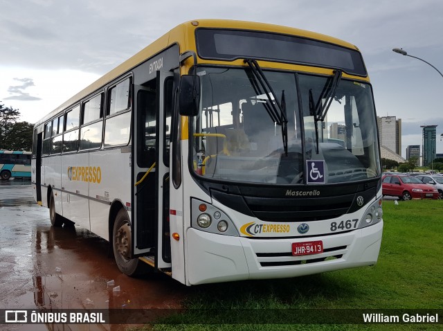 CT Expresso 8467 na cidade de Brasília, Distrito Federal, Brasil, por William Gabriel. Número da foto: #7375266.