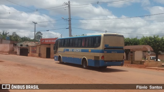 Viação Novo Horizonte 903711 na cidade de Barra da Estiva, Bahia, Brasil, por Flávio  Santos. ID da foto: 7374834.