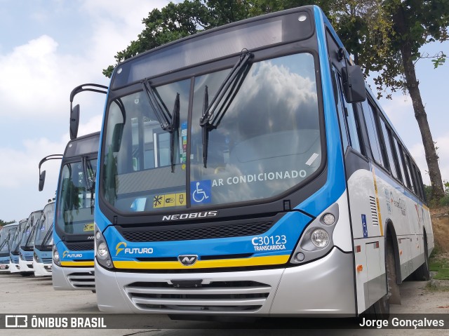 Transportes Futuro C30123 na cidade de Rio de Janeiro, Rio de Janeiro, Brasil, por Jorge Gonçalves. Número da foto: #7376233.