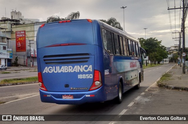 Viação Águia Branca 18850 na cidade de Cariacica, Espírito Santo, Brasil, por Everton Costa Goltara. Número da foto: #7374837.