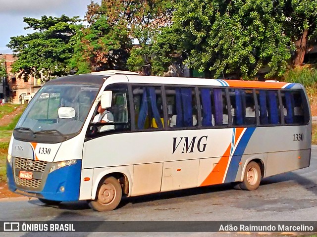 VMG - Viação Minas Gerais 1330 na cidade de Belo Horizonte, Minas Gerais, Brasil, por Adão Raimundo Marcelino. ID da foto: 7377510.