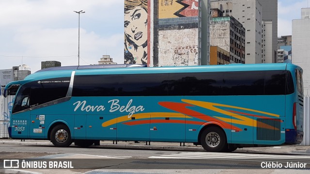 Nova Belga Transportadora Turística 3053 na cidade de São Paulo, São Paulo, Brasil, por Clébio Júnior. ID da foto: 7376378.