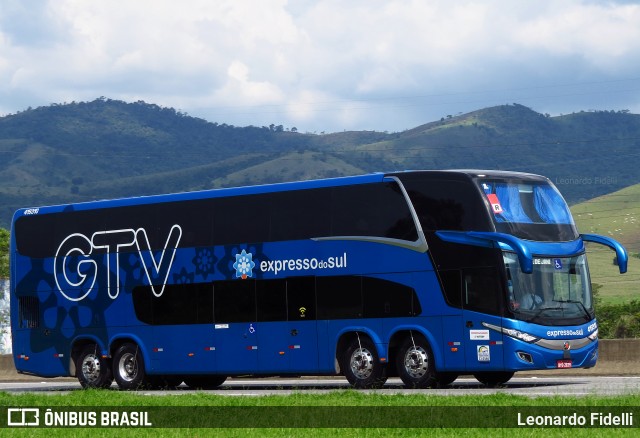 Expresso do Sul 419310 na cidade de Roseira, São Paulo, Brasil, por Leonardo Fidelli. Número da foto: #7377551.