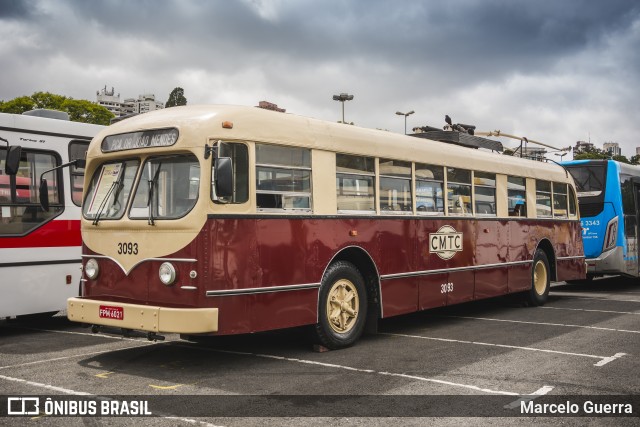 CMTC - Companhia Municipal de Transportes Coletivos 3093 na cidade de São Paulo, São Paulo, Brasil, por Marcelo Guerra. ID da foto: 7374822.