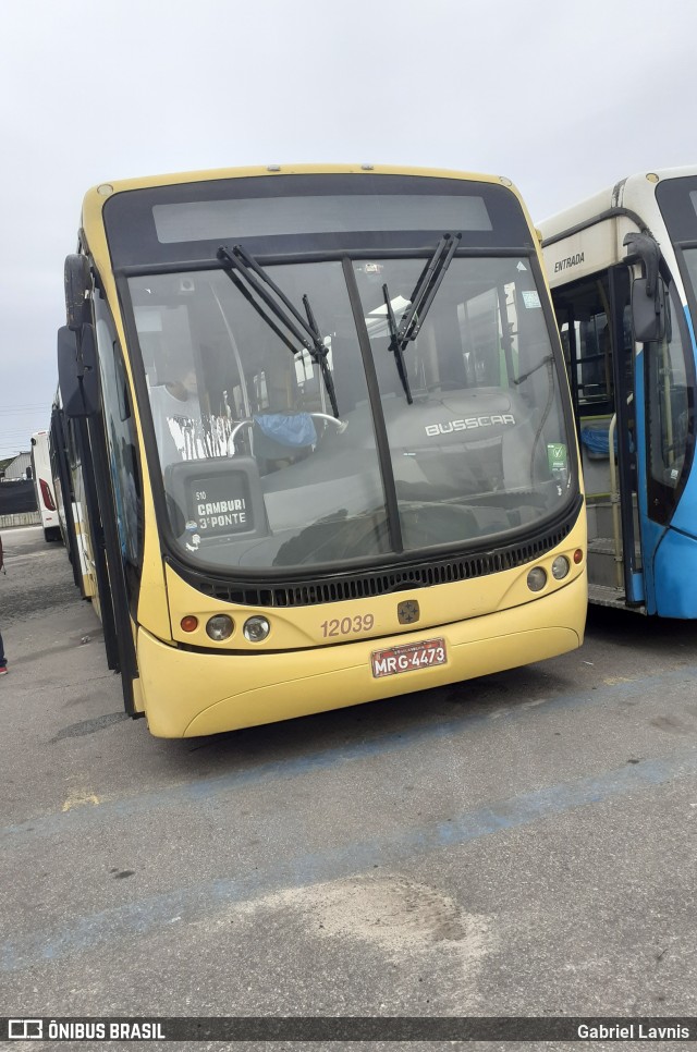 Viação Praia Sol 12039 na cidade de Vila Velha, Espírito Santo, Brasil, por Gabriel Lavnis. Número da foto: #7377666.