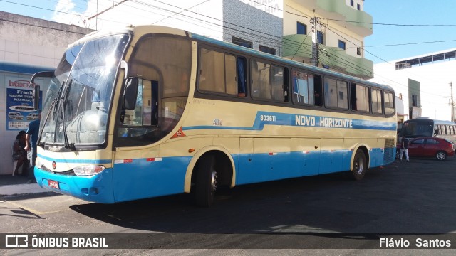 Viação Novo Horizonte 803611 na cidade de Vitória da Conquista, Bahia, Brasil, por Flávio  Santos. ID da foto: 7374878.