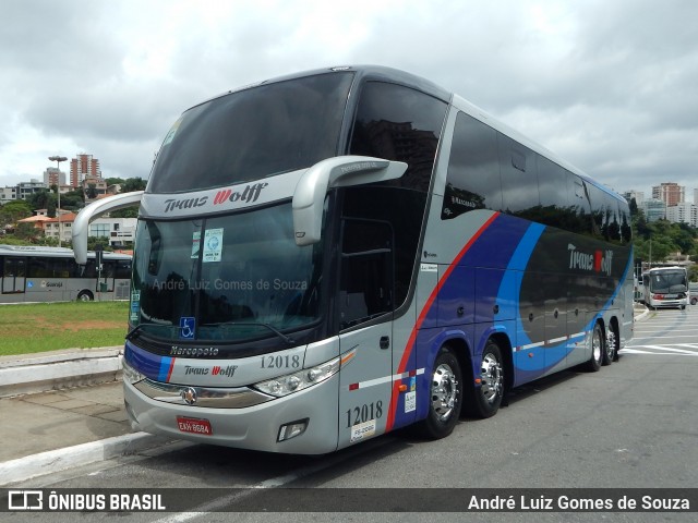 Trans Wolff Transportes e Turismo 12018 na cidade de São Paulo, São Paulo, Brasil, por André Luiz Gomes de Souza. Número da foto: #7377594.
