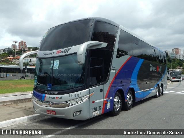 Trans Wolff Transportes e Turismo 12018 na cidade de São Paulo, São Paulo, Brasil, por André Luiz Gomes de Souza. ID da foto: 7377594.