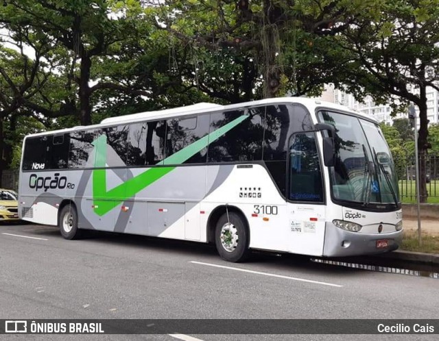 Nova Opção Turismo 3100 na cidade de Rio de Janeiro, Rio de Janeiro, Brasil, por Cecilio Cais. ID da foto: 7374702.