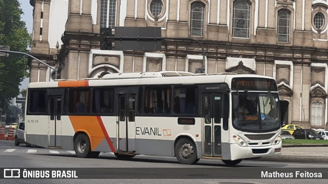 Evanil Transportes e Turismo RJ 132.148 na cidade de Rio de Janeiro, Rio de Janeiro, Brasil, por Matheus Feitosa . Número da foto: #7374718.