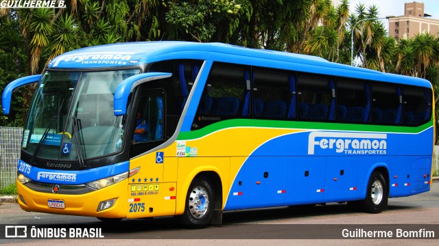 Fergramon Transportes 2075 na cidade de Curitiba, Paraná, Brasil, por Guilherme Bomfim. ID da foto: 7374377.