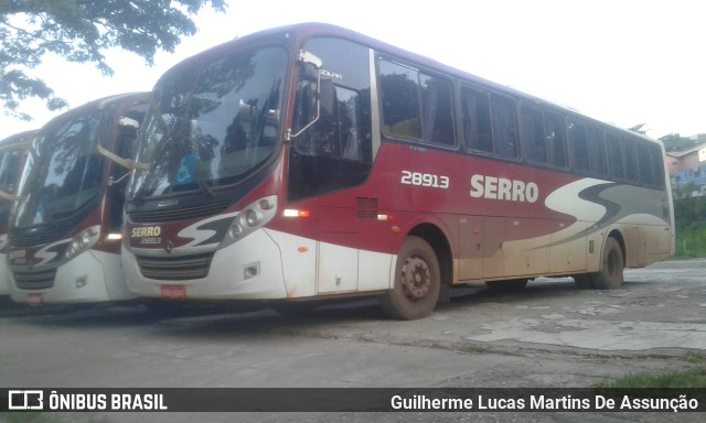 Viação Serro 28913 na cidade de Nova Lima, Minas Gerais, Brasil, por Guilherme Lucas Martins De Assunção. ID da foto: 7377147.