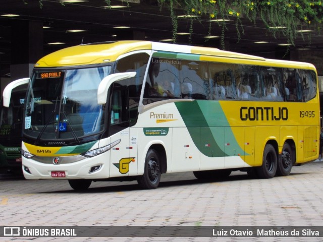 Empresa Gontijo de Transportes 19495 na cidade de Belo Horizonte, Minas Gerais, Brasil, por Luiz Otavio Matheus da Silva. Número da foto: #7376034.