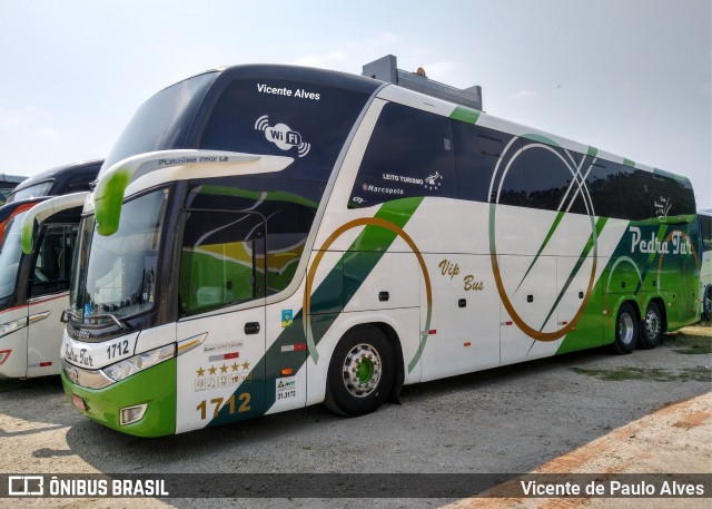 Pedra Tur Transportes e Turismo 1712 na cidade de Aparecida, São Paulo, Brasil, por Vicente de Paulo Alves. ID da foto: 7377496.