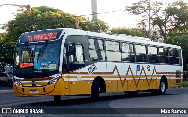 Companhia Carris Porto-Alegrense 0859 na cidade de Porto Alegre, Rio Grande do Sul, Brasil, por Max Ramos. ID da foto: 7379724.