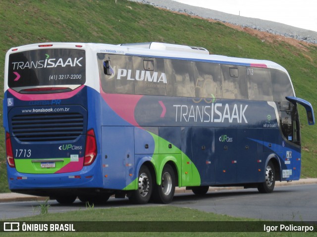 Trans Isaak Turismo 1713 na cidade de Divinópolis, Minas Gerais, Brasil, por Igor Policarpo. Número da foto: #7381241.